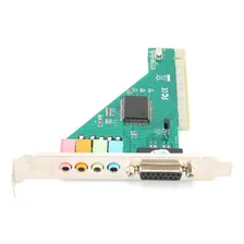 Placa De Som Cmi8738 Pci, Canal De Placa De Som Pci Foto mini 1