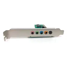 Placa De Som Pci C/ 5 Saídas Dp-61 Prateado Dex Foto mini 4