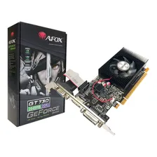 Placa De Vídeo Afox Geforce Gt 730 Low Profile Ddr3 128 Bits Foto mini 1