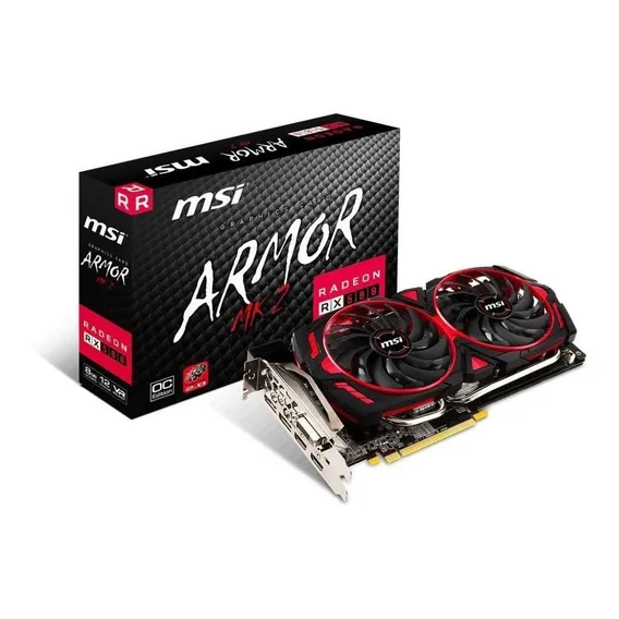 Placa de vídeo AMD MSI Armor MK2 Radeon RX 500 Series RX 580 OC Edition 8GB Foto 1
