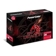 Placa de vídeo AMD PowerColor Red Dragon Radeon RX 500 Series RX 570 OC Edition 4GB Foto mini 3