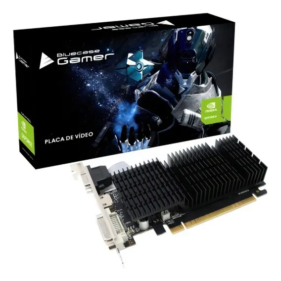 Placa De Vídeo Bluecase Geforce Gt-710 2gb Ddr3 64bits Foto 1