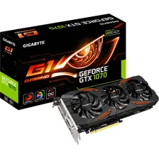 Placa de vídeo Gigabyte Gtx 1070 G1 Gaming 8g Gddr5 Foto  mini 1