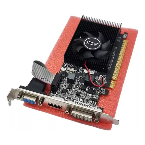 Placa De Vídeo Gt210 1gb 64 Bits Gráfico Vídeo Desempenho Foto 1