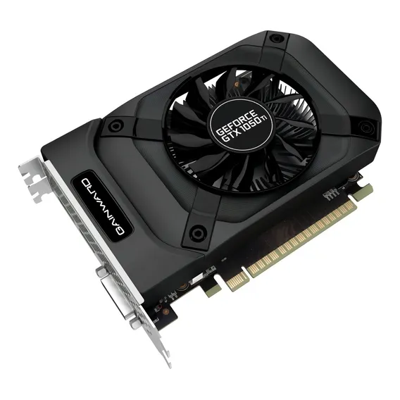 Placa de vídeo Nvidea GTX 1050 Ti 4GB GDDR5 128 Bits Gainward - NE5105T018G1-1070F Foto 1