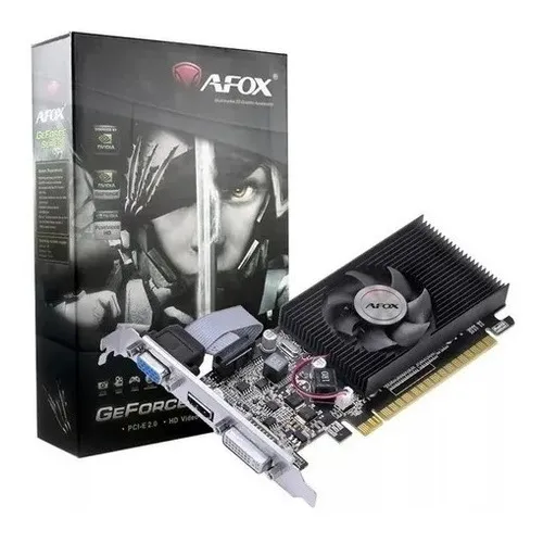 Placa De Vídeo Nvidia Afox Geforce 200 Series Gt 220 Af220 Foto 1