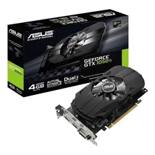 Placa de vídeo Nvidia Asus Phoenix GeForce 10 Series GTX 1050 Ti PH-GTX1050TI-4G 4GB Foto  mini 1