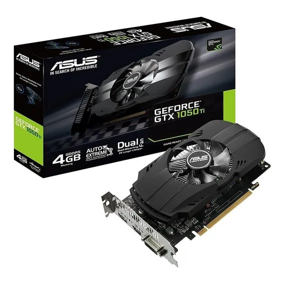Placa de vídeo Nvidia Asus Phoenix GeForce 10 Series GTX 1050 Ti PH-GTX1050TI-4G 4GB Foto 1