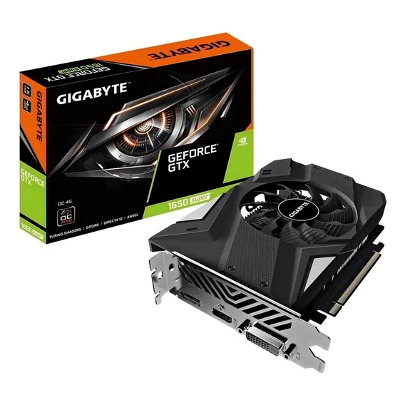 Placa de vídeo Nvidia Gigabyte GEFORCE GTX GeForce GTX 16 Series GTX 1650 SUPER GV-N165SOC-4GD OC Edition 4GB Foto 1
