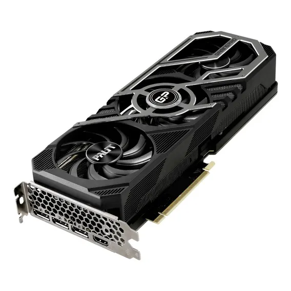 Placa de vídeo Nvidia Palit GamingPro GeForce RTX 30 Series RTX 3070 NE63070019P2-1041A 8GB Foto 1