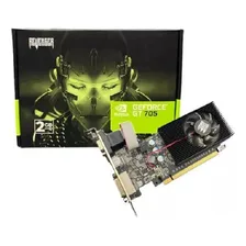 Placa De Video Vga Geforce Gt 705 2gb Ddr3 Gamer Foto  mini 1