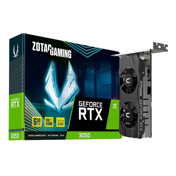 Placa De Vídeo Zotac Geforce Rtx3050 6gb Nvidia Gddr6 96bits Foto 1