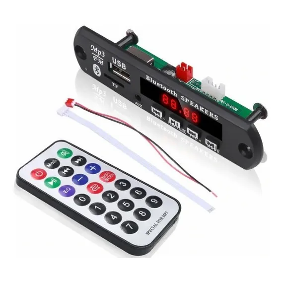 Placa Decodificador Usb Mp3 Fm Aux Bluetooth 3.0 Foto 1