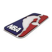 Placa Decorativa Nba Basquete Em Alto Relevo 60cm Foto mini 2