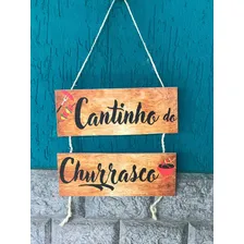 Placa decorativa PLACA DECORATIVA CANTINHO DO de quadro de mdf enfeite de parede Foto mini 1
