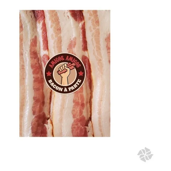 Placa Decorativa - Poster Bacon Foto 1