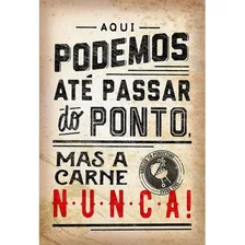 Placa Decorativa Quadro Frases Para Area De Churrasco (v538) Foto mini 1
