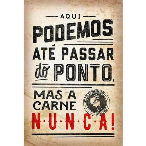 Placa Decorativa Quadro Frases Para Area De Churrasco (v538) Foto 1