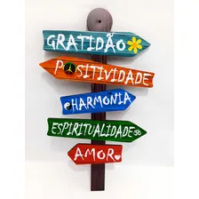 Placa Decorativa Setas Mensageiras Mdf mensagens Foto mini 1