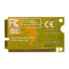 Placa Diagnostico Pc Analyzer Debug Notebook Lpc Mini Pci-e Foto mini 3