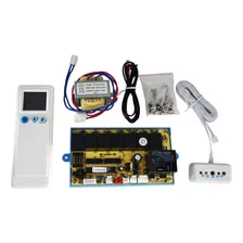 Placa Eletrônica Universal + Controle Remoto Split Cassete 220v Foto mini 1