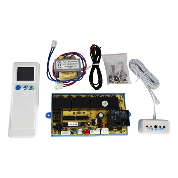 Placa Eletrônica Universal + Controle Remoto Split Cassete 220v Foto 1