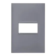 Placa Espelho 4x2 Pial Plus+(mais) 618501cz Cinza Legrand Foto mini 1