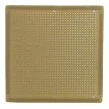 Placa Fenolite Perfurada 10x10cm - Para Projetos Foto mini  3