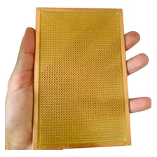 Placa Fenolite Perfurada 10x15cm - Pcb Para Projetos Foto mini 4