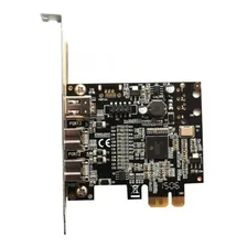 Placa Firewire Low Profile Pcie 1394a/394b Texas Instruments Foto mini  2
