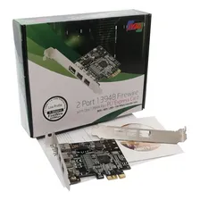 Placa Firewire Low Profile Pcie 1394a/394b Texas Instruments Foto  mini 1