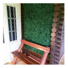 Placa Folhagem Buxinho Artificial 40x60 Cm Flor Arte Foto mini 2