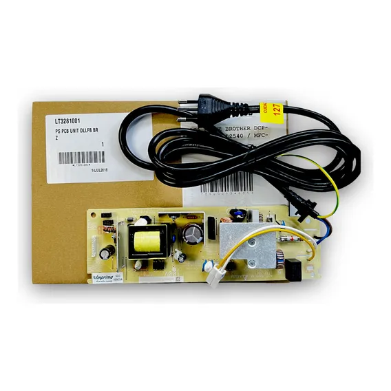 Placa Fonte Brother DCP-L2520dw DCP-L2540dw MFC-L2700dw MFC-L2720dw MFC-L2740dw LT3281001 Original Foto 1