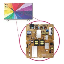 Placa Fonte LG Eax65613901 Modelo 55ub8300 Foto mini 1
