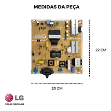 Placa Fonte LG Eax66883501 Modelo 43uh6000 Foto mini 3