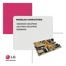 Placa Fonte LG Eax67187601 Modelo 49sj8000 Foto mini  3