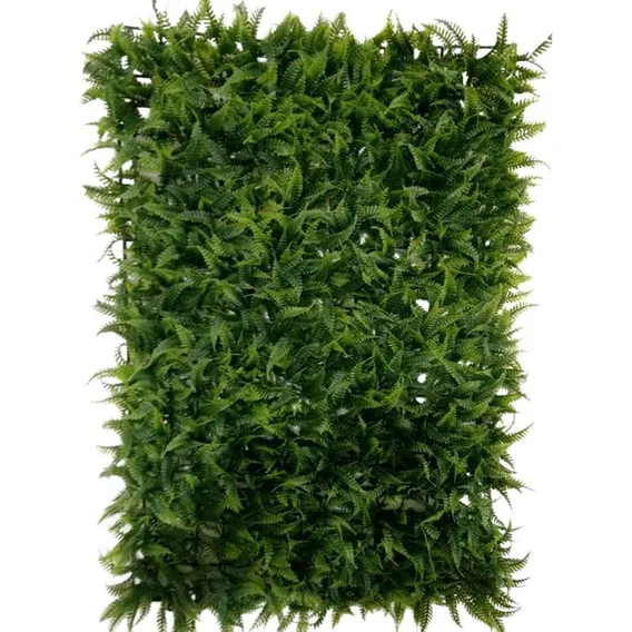 Placa Grama Samambaia 40x60 Jardim Vertical Artificial Foto 1