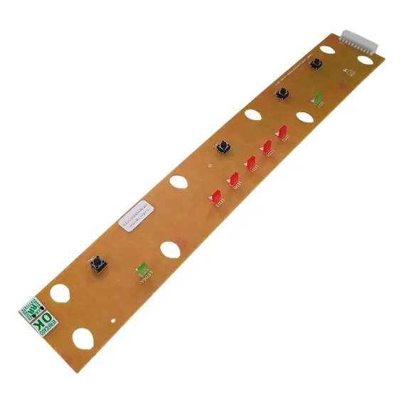 Placa Interface Lavadora Brastemp Smart Bwc06a 4 Botoes Foto 1