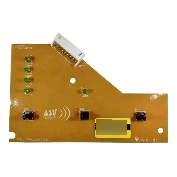 Placa Interface Lavadora Electrolux Lte Bivolt Foto 1