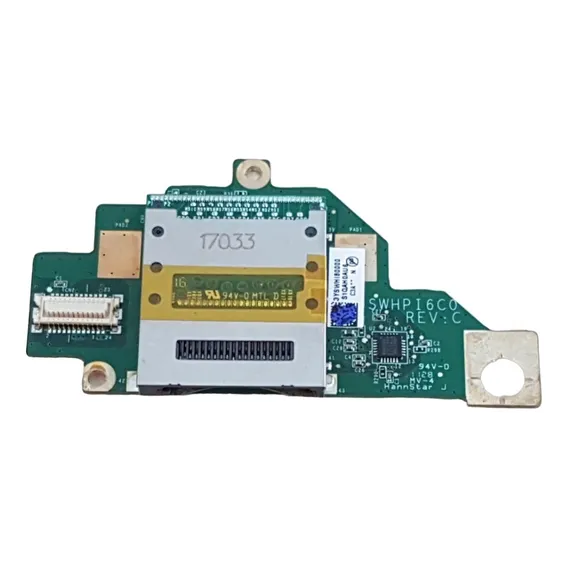 Placa Leitor Sd Botão Touchpad Para Notebook Itautec W7540 Foto 1