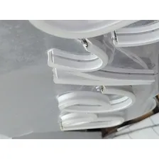 Placa Luminária Neon Led - Seja Sua Melhor Versão. 60x70cm Cor Branco Foto mini 4