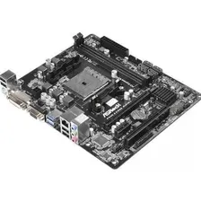 Placa Mae Asrock Amd Fm2 Fm2+ Fm2a68m-dg3+ Vga/dvi/ddr3/usb3 Foto mini  2
