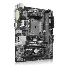 Placa Mae Asrock Amd Fm2 Fm2+ Fm2a68m-dg3+ Vga/dvi/ddr3/usb3 Foto mini  3