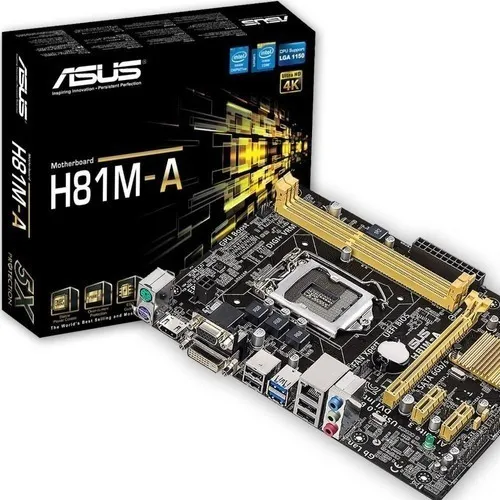 Placa-mãe Asus H81m-a - Soquete 1150 Foto 1