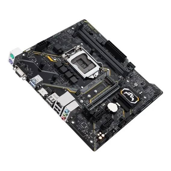 Placa Mãe Asus Intel 1151 Tuf H310m-plus Gaming Ddr4 Uatx Preto Foto 1