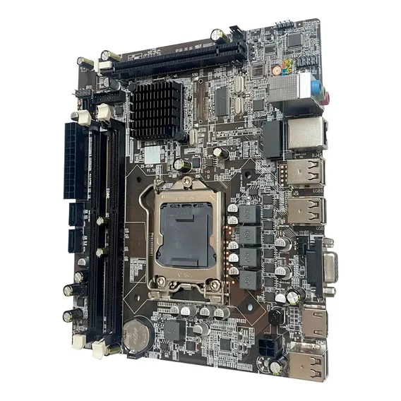 Placa Mãe  - Lga 1156 Ddr3 - Chipset Intel H55 Foto 1