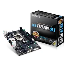 Placa Mae Gigabyte Ga-h81m-s1 Micro Atx 1150 Foto mini 1