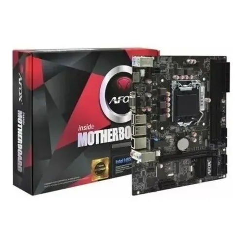 Placa Mae Motherboard Afox Ih55-ma6 Socket Lga 1156 Vga Ddr3 Foto 1