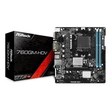 Placa Mãe Asrock 760gm-hdv Am3 Am3+ Amd Ddr3 Fx Cor C Foto  mini 1