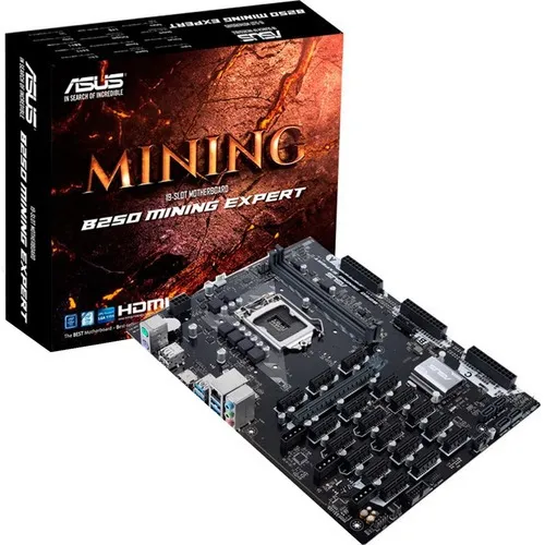 Placa-mãe Asus B250 Mining Expert 2dd4 Socket 1151/v Foto 1